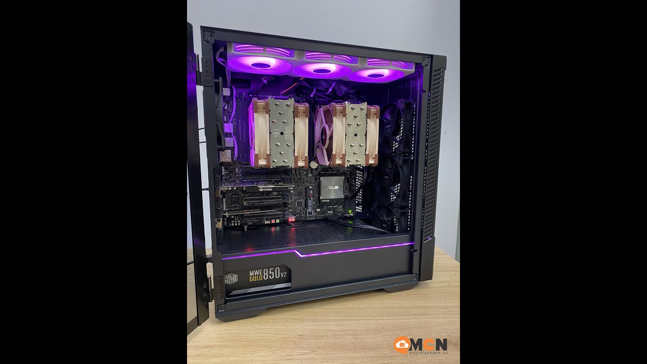 [maychunhanh.vn] Máy trạm Silver 4210R Main ASUS WS C621E-Sage GPU ...