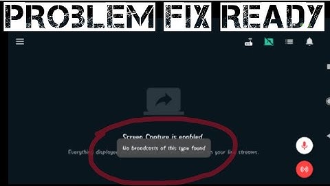 No Broadcast Of This Type Found In Streamlabs - Problem Solve.