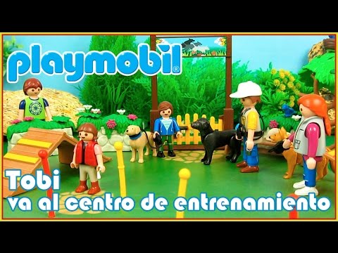 Playmobil cap 4 - Tobi va al centro de entrenamiento, Playmobil en español