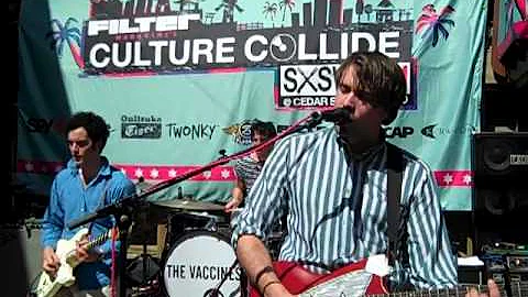 The Vaccines - If you Wanna @ Cedar Street Courtyard SXSW 2011