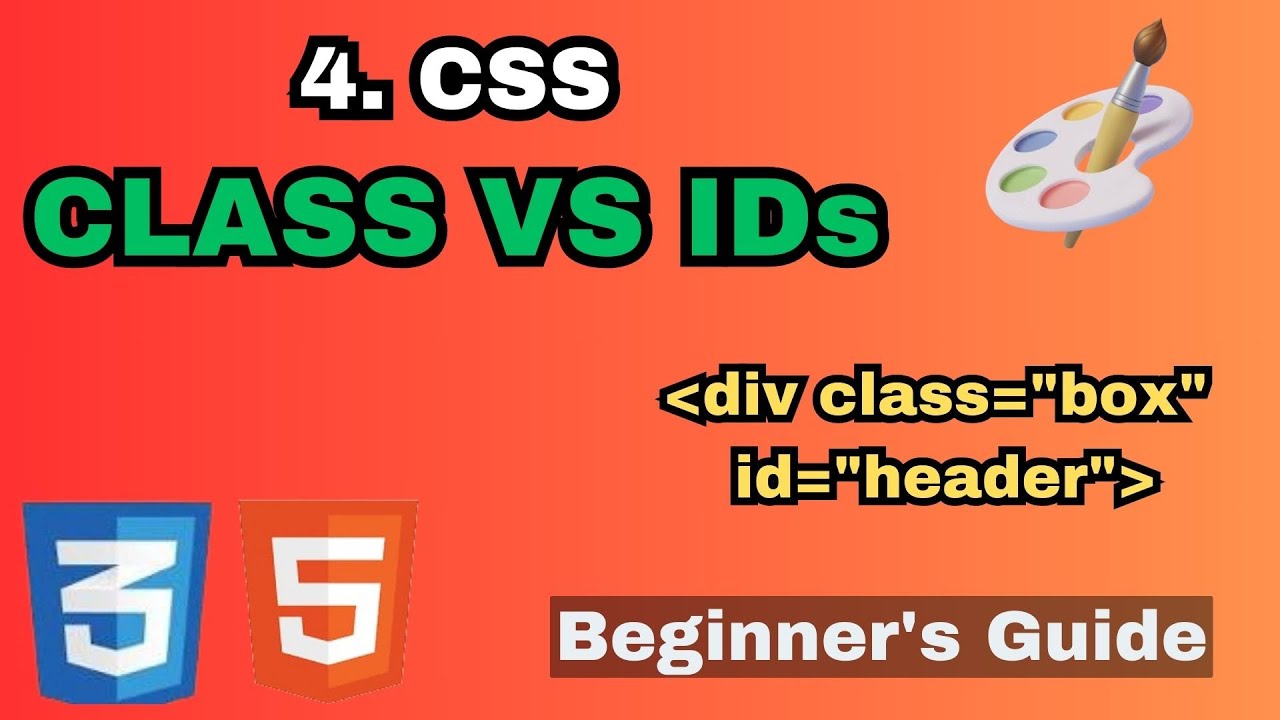 STOP Making This CSS Mistake with Classes and IDs - YouTube