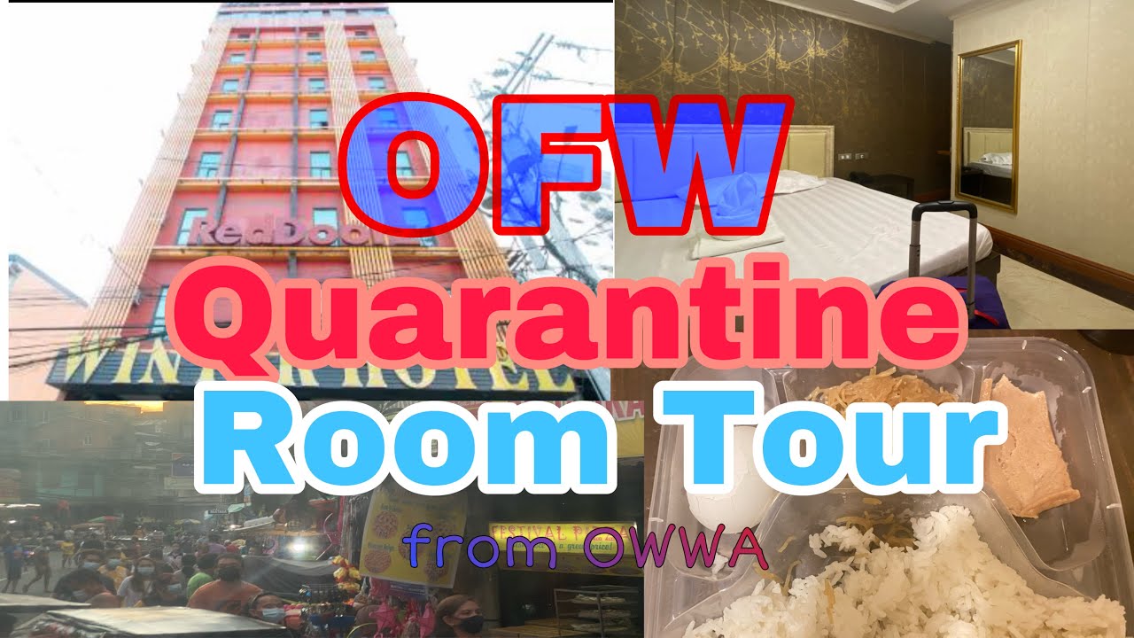 OFW Quarantine Room provided by OWWA