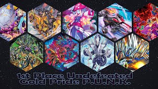 1st Place Undefeated Gold Pride P.U.N.K. Deck Profile ft @TheAverageGatsby