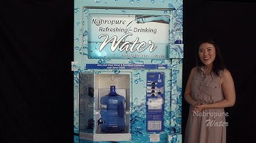 Nabropure Water - How to get pure water from the water vending machine