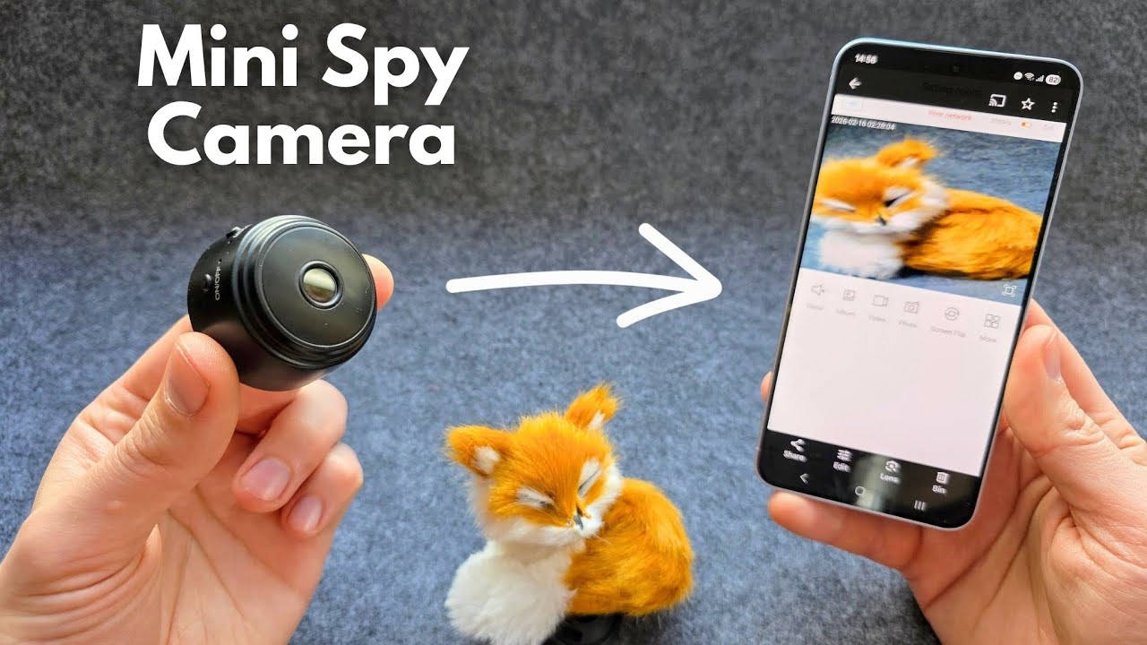 How to Use - Mini SPY Camera - 1080p WiFi Wireless Hidden Nanny Security IP CCTV with Night Vision!