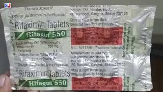 Rifagut 550 Tablet | Rifagut Tablets Uses | Rifaximin Tablets Uses | Rifagut 550mg Tablet Uses Dose