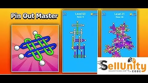 Pin Out Master 3D Game Unity Source Code : Sellunitycode