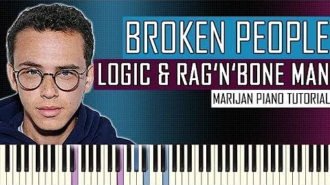 How To Play: Logic & Rag'n'Bone Man - Broken People - Bright Soundtrack | Piano Tutorial