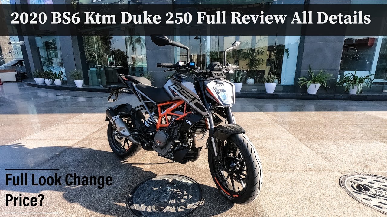 2020 BS6 Ktm Duke 250 Full Review |All 