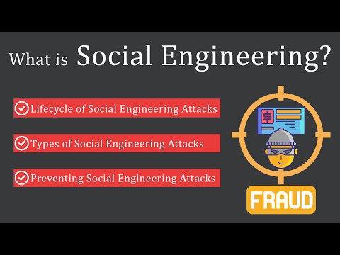 Video: Vad är social ingenjörskonst inom informationssäkerhet?