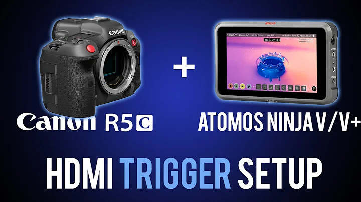 Canon R5C: How to HDMI Trigger Your NINJA V or V+