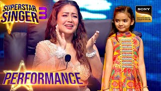 Superstar Singer S3 | 'Aaja Sham Hone Aayi' पर इस Cute Performance पर झूम उठीं Neha | Performance