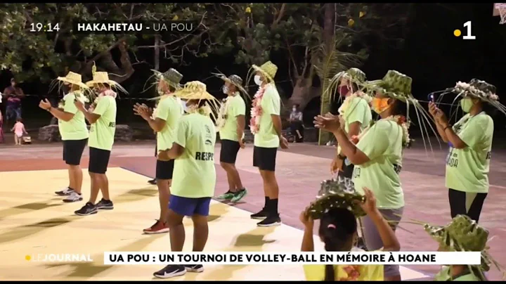 Un tournoi de volley  Ua Pou en hommage  Hoane