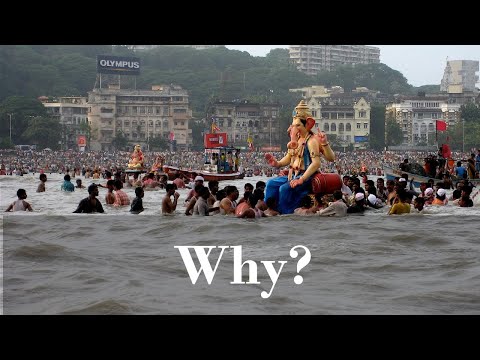 Video: Varför sänks ganpati i vatten?