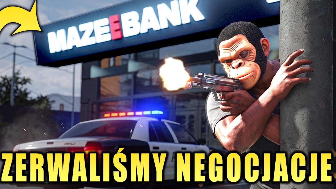 ZERWALIŚMY NEGOCJACJE PODCZAS NAP*DU NA MAZE BANK..| 77RP 3.1 ODC. 148