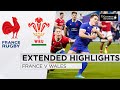 France v Wales - EXTENDED Highlights | Last-Minute Try Denies Wales! | 2021 Guinness Six Nations