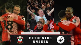 PITCHSIDE UNSEEN: Southampton 5-0 Swansea City | Championship