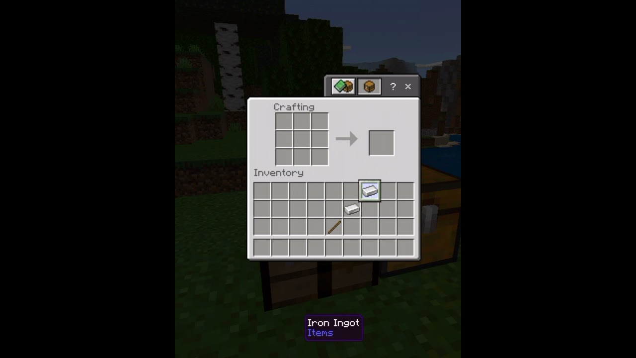Katana in Minecraft!!
