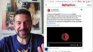 Roger Waters DEMOLISHES Facebook CEO Mark Zuckerberg FreeAssange