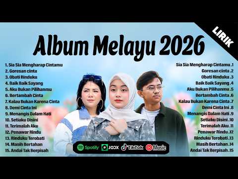 SIA SIA MENGHARAP CINTAMU - GUSTRIAN GENO, RHEINA & CUT RANI FULL ALBUM | LAGU MELAYU TERBARU 2026