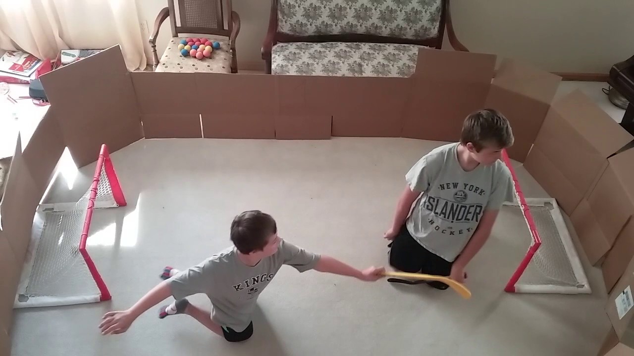 EPIC KNEE HOCKEY RINK YouTube