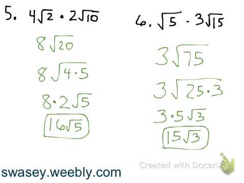 multiplying square roots - YouTube