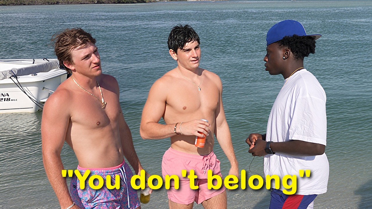 Frat Boys Confronted me on Shore!
