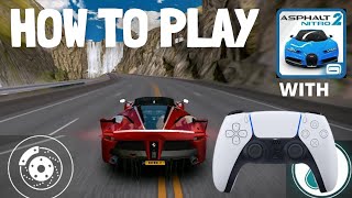 How To Play Asphalt Nitro 2 With PS5 Controller (Android/iOS) screenshot 5