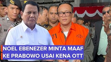Wamenaker Immanuel Ebenezer Minta Maaf ke Prabowo Usai Kena OTT KPK