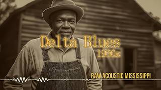 Dust & Pine Shadows 🎸 Delta Blues 1930s — Raw Acoustic Mississippi