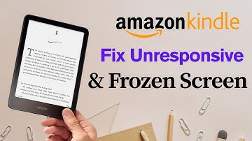 Fixed- Amazon Kindle Unresponsive and Frozen Screen!