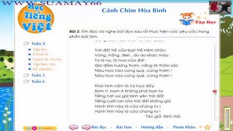 Tiếng Việt 5, tuần 4,   Bài ca về trái đất, thuan mai, tiếng việt