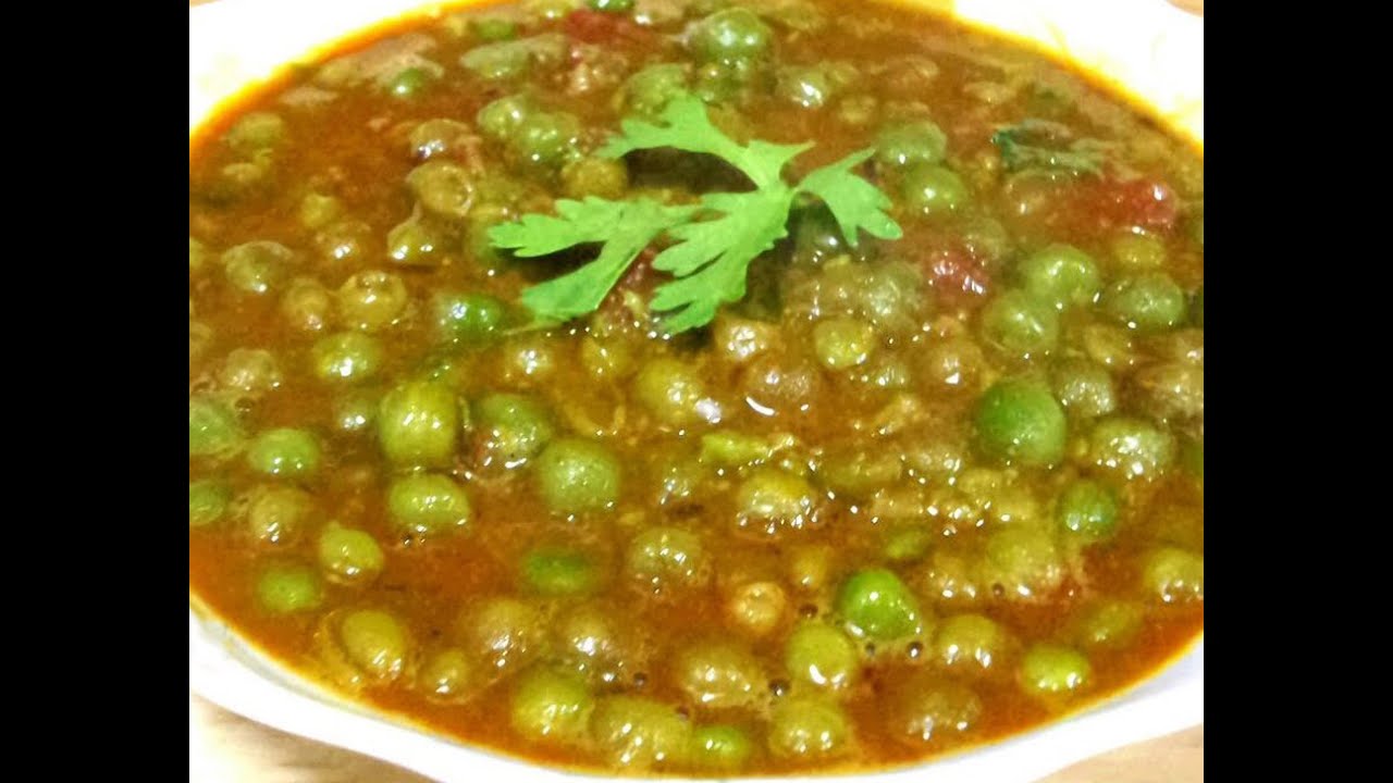 Kerala Special How To Prepare Green peas curry Vegetarian Recipe