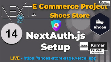 14 -  NextAuth.js Setup  - (Next js 15, React 19, PostgreSQL , Prisma, ShadCN , Paypal ,Stripe)