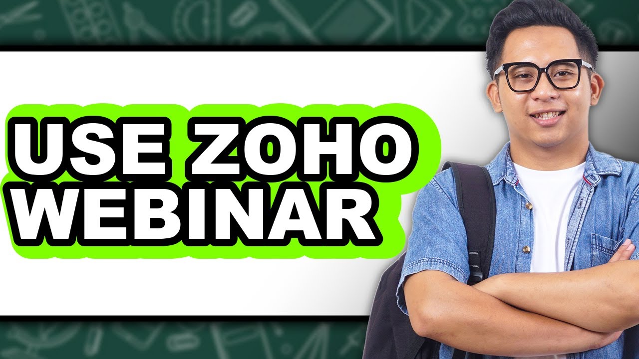 How to Use Zoho Webinar - Step by Step - YouTube