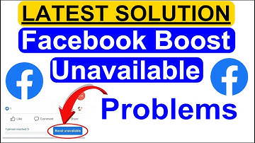 Boost Unavailable Facebook Page 2024 | How To Fix Boost Unavailable On Facebook PAGE (TOP SOLUTION)