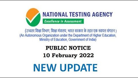 NTA NEW PUBLIC NOTICES