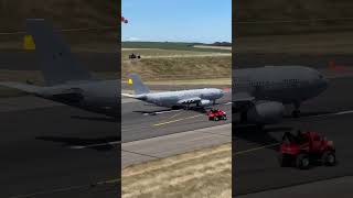 Could This Tiny RC Truck Tow a RAF A330 MRTT at Stonehenge #Shorts Could This Tiny RC Truck Tow a RAF A330 MRTT at Stonehenge #Shorts