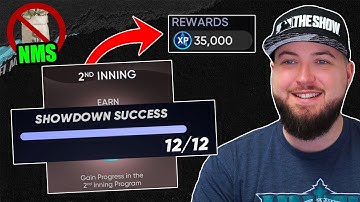 Completed 2nd Inning Showdown for 35,000 XP! Super Easy!