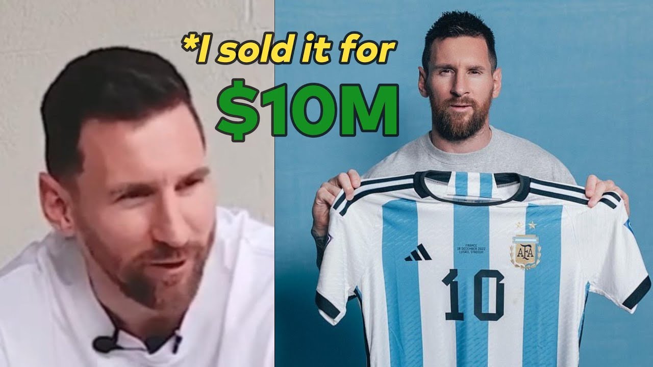 messi shirt cost