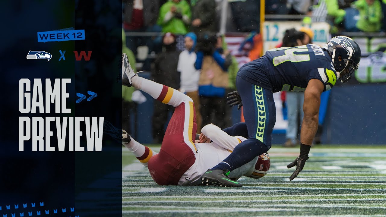 2021 Week 12: Seahawks at Washington Football Team Preview