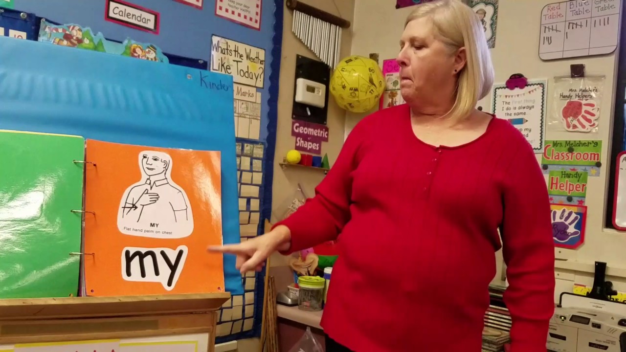 38 High Frequency words with sign language - YouTube