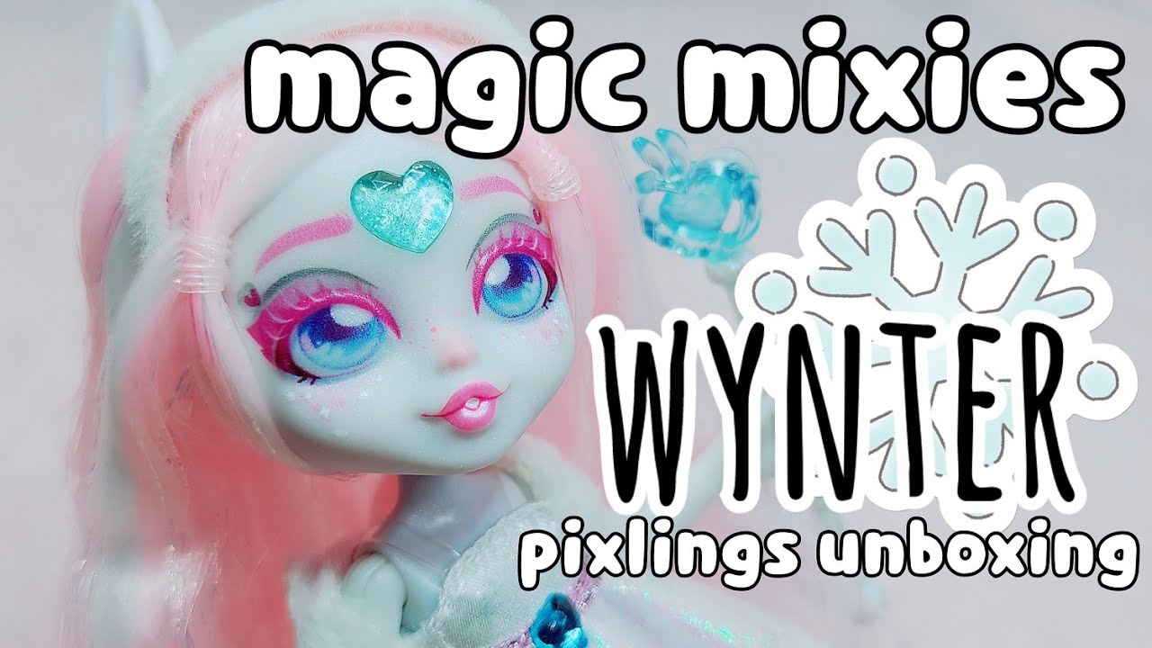 Magic Mixies PIXLINGS EXCLUSIVES Wynter & Flitta Dolls UNBOXED! 🥰🍵 