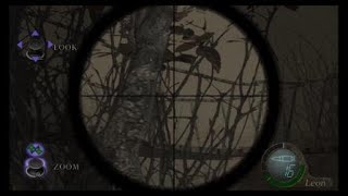 resident evil 4 - He did a backflip