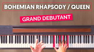 Tuto Bohemian Rhapsody de Queen au Piano (niveau 1 à 5)