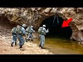 Mans drone camera caught something terrifying in the cave