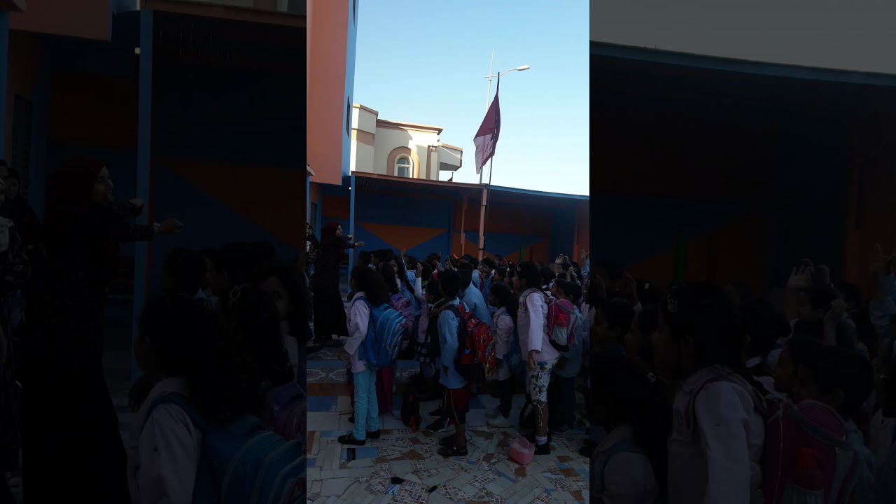 نشاط صباحي قبل الدخول إلى القسم مؤسسة طيور الفردوس