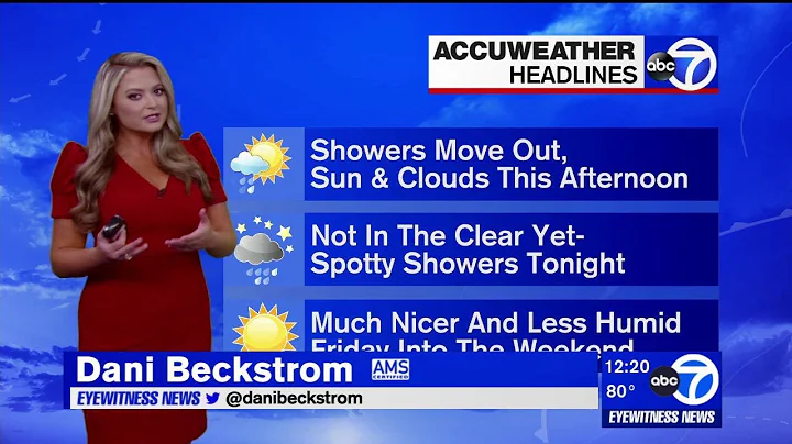 WABC | Eyewitness News at Noon - Dani Beckstrom De...