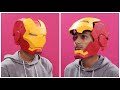 How To Make Iron Man Helmet | From Cardboard | In hindi