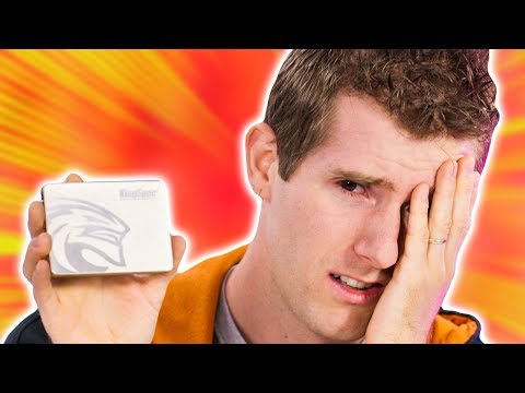 We bought a cheap SSD from Ali Express..
